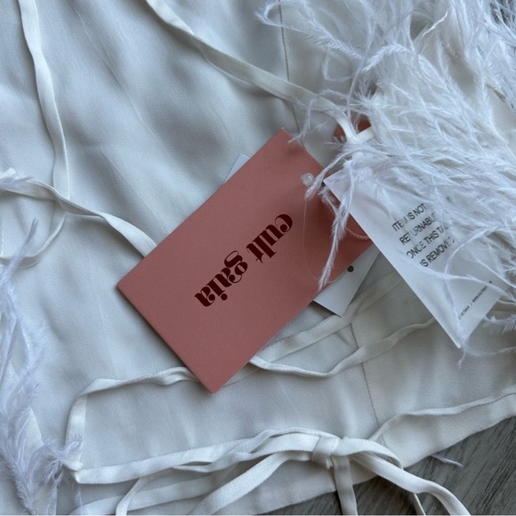 Cult Gaia Joey Feather top - Picture 3 of 7